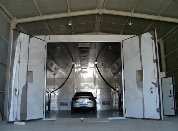 汽車光照淋雨老化測試房